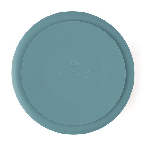 Silicone divided plate round Take&Match 6m+