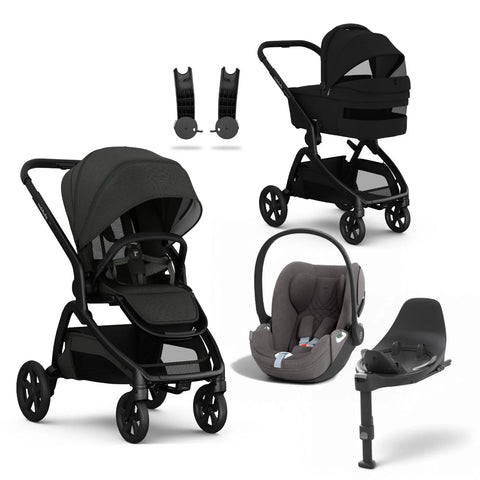 Redsbaby Onix Travel System Bundle – Bassinet, CYBEX Cloud T & Isofix Base
