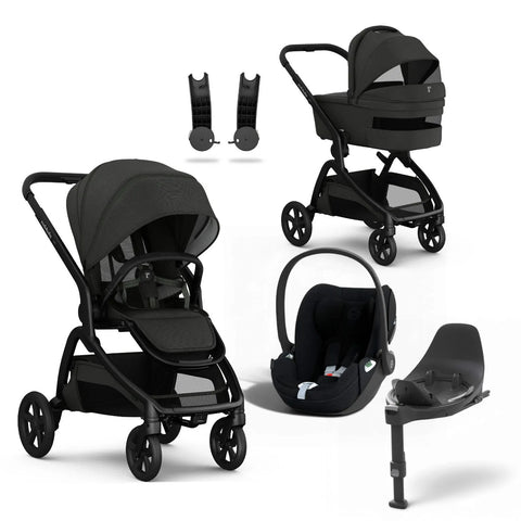 Redsbaby Onix Travel System Bundle – Bassinet, CYBEX Cloud T & Isofix Base