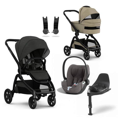 Redsbaby Onix Travel System Bundle – Bassinet, CYBEX Cloud T & Isofix Base