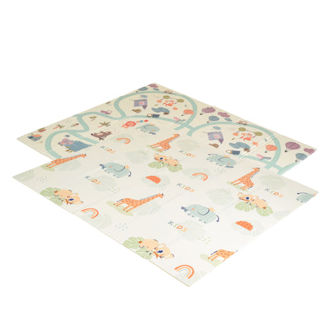 Cangaroo Foldable XPE play mat XXL Joy Ride 180 cm x 200 cm x 1.5 cm