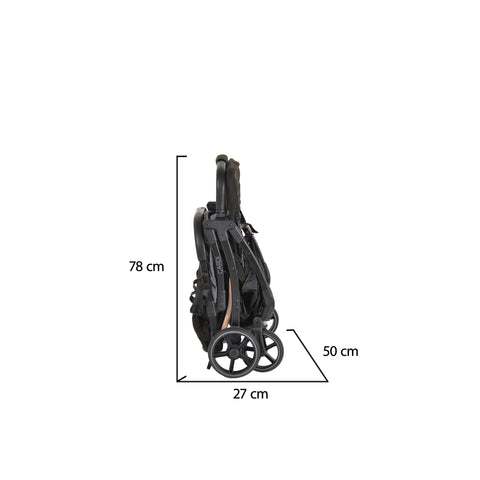 Cangaroo Baby Stroller Cardi Black