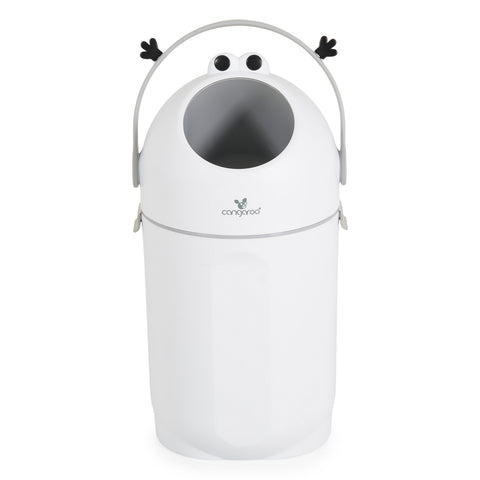 Cangaroo Nubbi white hygiene basket