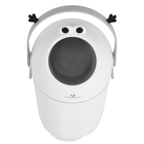 Cangaroo Nubbi white hygiene basket