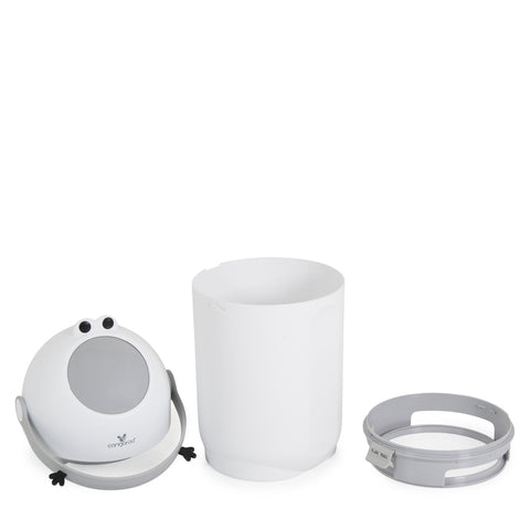 Cangaroo Nubbi white hygiene basket