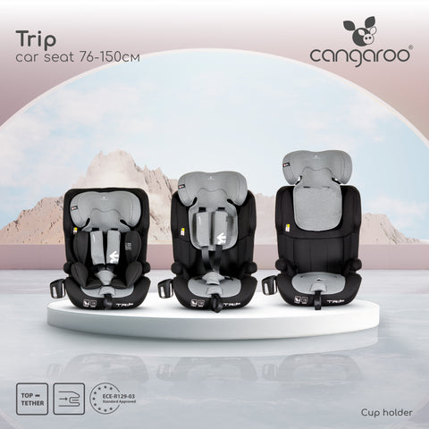 Cangaroo Car seat Trip 76-150cm isofix
