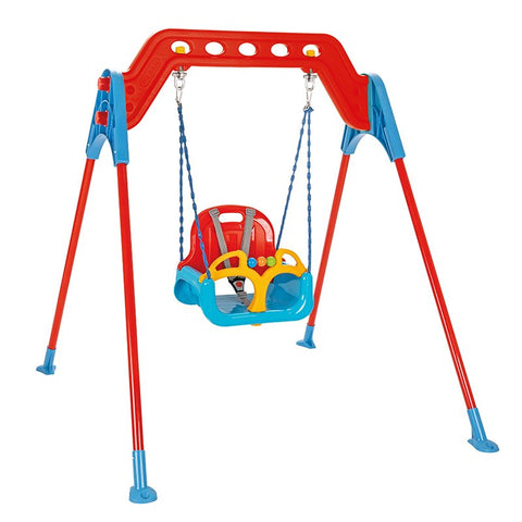Cangaroo Metal frame swing red