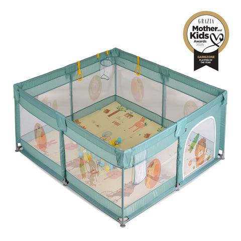 Cangaroo Playpen GameZone 120x120cm with accessories