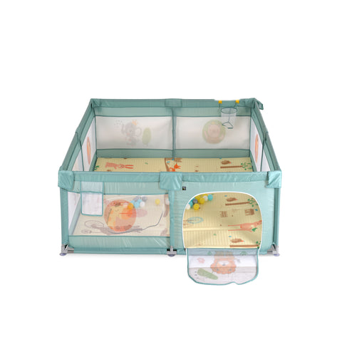 Cangaroo Playpen GameZone 120x120cm with accessories