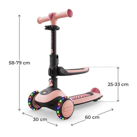 Kinderkraft HALLEY 2 Scooter with LED Wheels