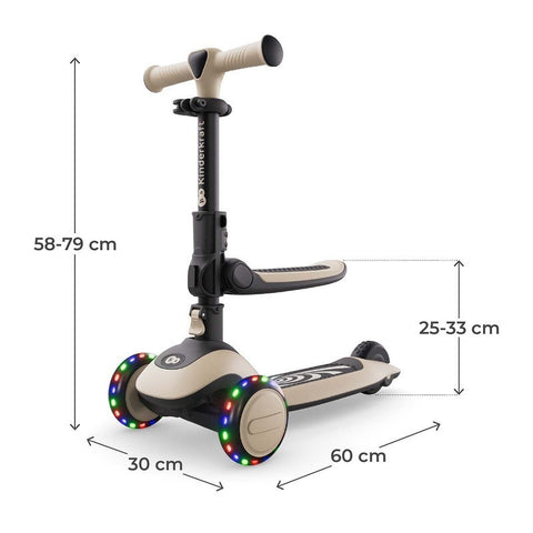 Kinderkraft HALLEY 2 Scooter with LED Wheels