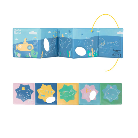 Bath book and puppet