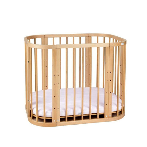 Waldin New 5in1 baby bed with cradle NATURAL - Mari Kali Stores Cyprus