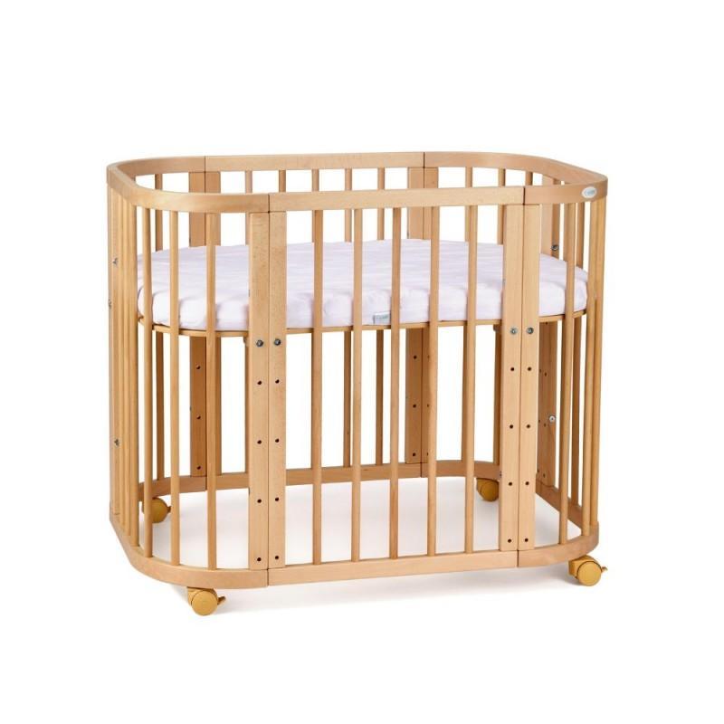 Waldin New 5in1 baby bed with cradle NATURAL - Mari Kali Stores Cyprus