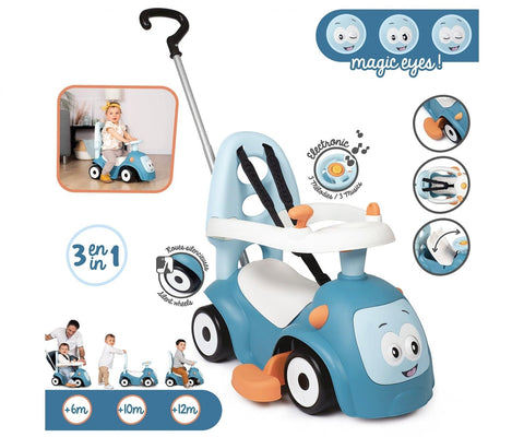 Smoby Maestro Balade Ride-On Blue - Mari Kali Stores Cyprus