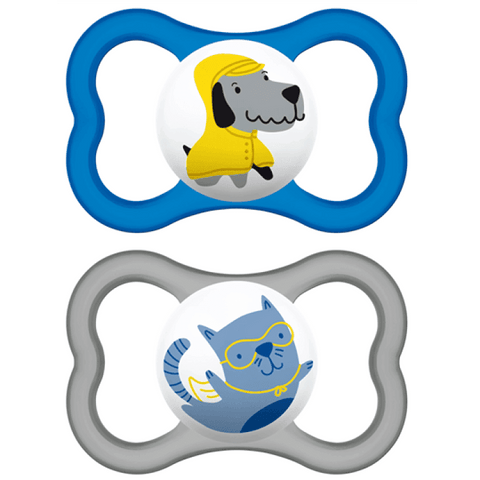 MAM - MAM air silicone soother 6-16m 2-pcs - Mari Kali Stores Cyprus