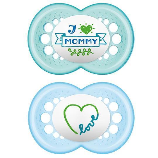MAM - MAM original silicone soother 6-16m 2-pcs - Mari Kali Stores Cyprus
