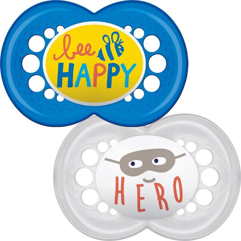 MAM - MAM original silicone soother 6-16m 2-pcs - Mari Kali Stores Cyprus