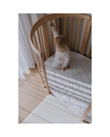 Waldin Mattress with coconut insert for OVAL 7 in 1  Crib - Large