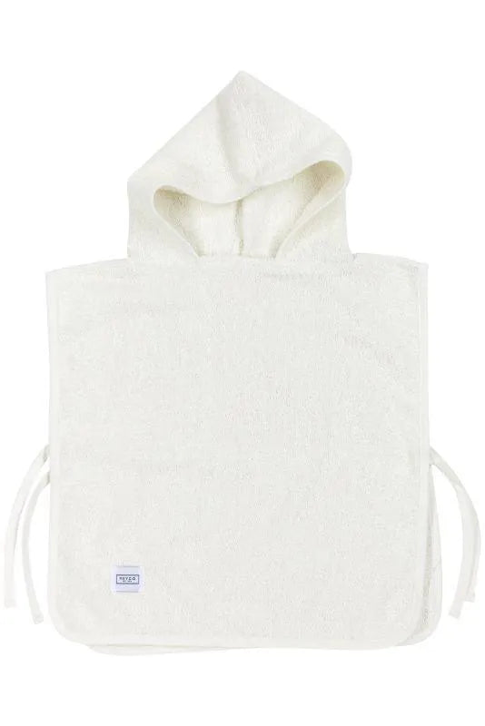 Meyco - Bath Poncho Terry Uni - Offwhite - 1-3 Years - Mari Kali Stores Cyprus
