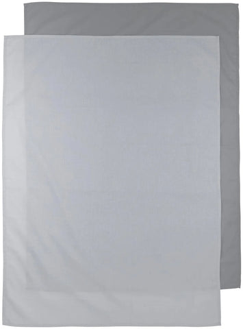 Meyco - Cot Bed Sheets 2-Pack Grey/Light Grey - Mari Kali Stores Cyprus