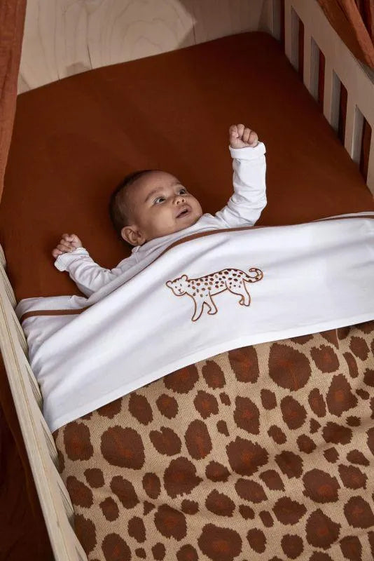 Meyco - Fitted Sheet Co-sleeper 2-pack Uni - Camel - 50x90cm - Mari Kali Stores Cyprus