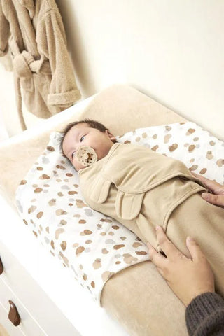 Meyco - Swaddle Meyco - Sand - 0-3m - Mari Kali Stores Cyprus
