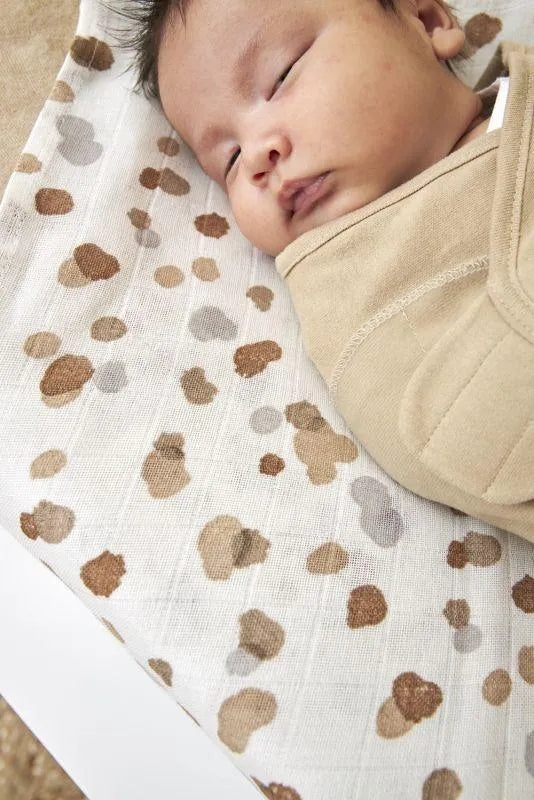 Meyco - Swaddle Meyco - Sand - 0-3m - Mari Kali Stores Cyprus