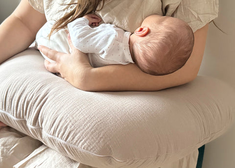 Infantilo Muslin Breastfeeding Muslin  Pillow Nursing Cushion
