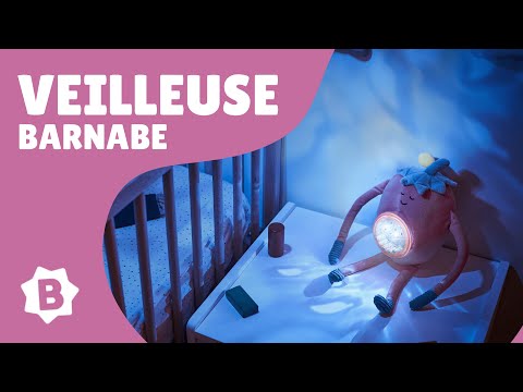 Badabulle Barnabe Cuddly Musical Nightlight Toy