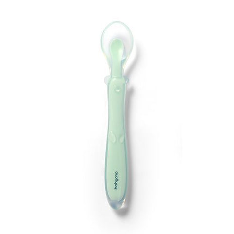 BabyOno Flexible Silicone Training Spoon