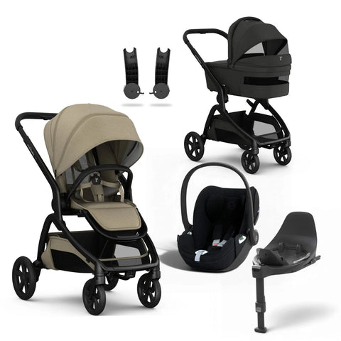 Redsbaby Onix Travel System Bundle – Bassinet, CYBEX Cloud T & Isofix Base
