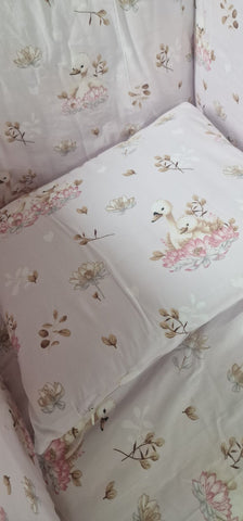 Mk Collection Bed Quilt & Pillow Emprime Cotton