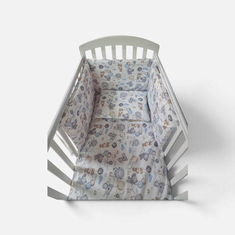 Mk Collection Bed Quilt & Pillow Emprime Cotton