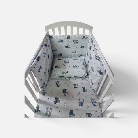 Mk Collection Bed Quilt & Pillow Emprime Cotton