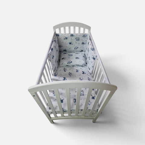 Mk Collection Bed Quilt & Pillow Emprime Cotton