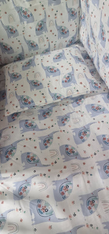 Mk Collection Bed Quilt & Pillow Emprime Cotton
