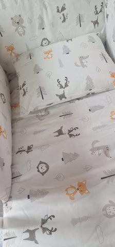 Mk Collection Bed Quilt & Pillow Emprime Cotton