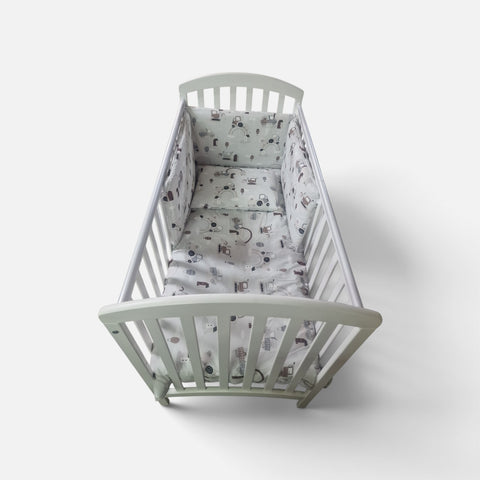 Mk Collection Bed Quilt & Pillow Emprime Cotton