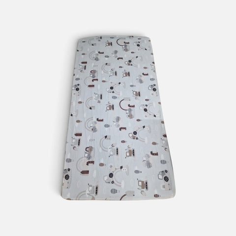 Mk Collection Baby Playpen Winter Bed Sheet – 60 × 120 cm, 1 PC, Flannel