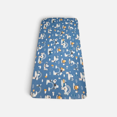 Mk Collection Baby Playpen Winter Bed Sheet – 60 × 120 cm, 1 PC, Flannel