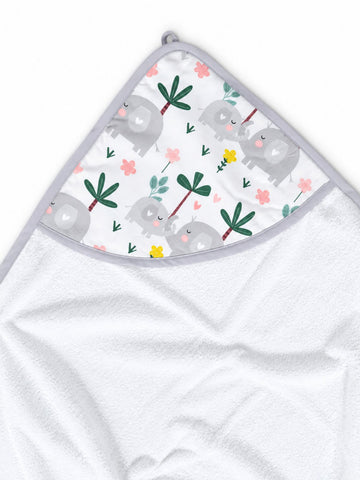 Mk Collection Hooded Soft Towel 100x100cm