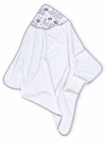 Mk Collection Hooded Soft Towel 100x100cm