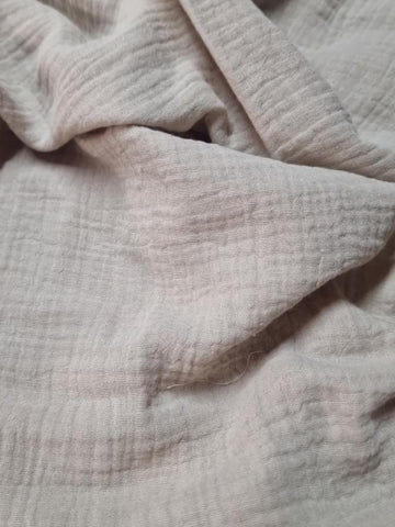 Mk Collection Muslin Fitted Carrycot Sheets - 2pcs Fitted