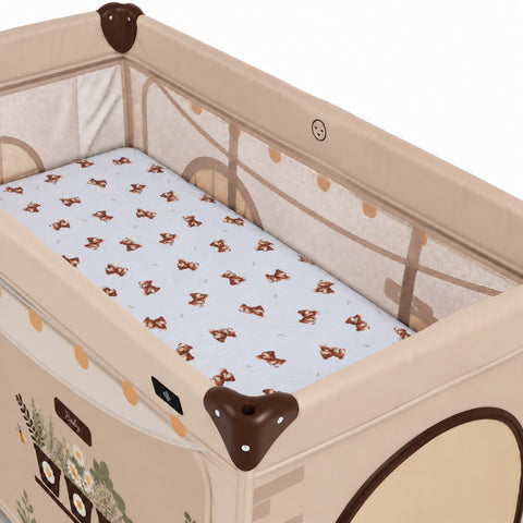 Mk Collection Baby Playpen Winter Bed Sheet – 60 × 120 cm, 1 PC, Flannel