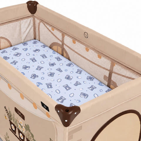 Mk Collection Baby Bed/Cot Winter Bed Sheet – 70 × 140 cm, 1 PC, Flannel
