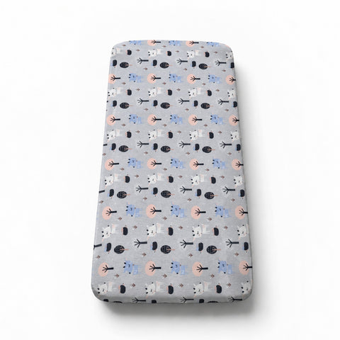 Mk Collection Baby Playpen Winter Bed Sheet – 60 × 120 cm, 1 PC, Flannel