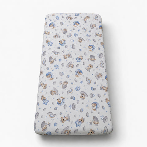 Mk Collection Baby Side Bed 50x90cm fitted sheets, 2 pcs, Winter flannel