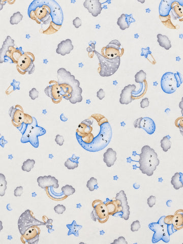 Mk Collection Baby Playpen Winter Bed Sheet – 60 × 120 cm, 1 PC, Flannel