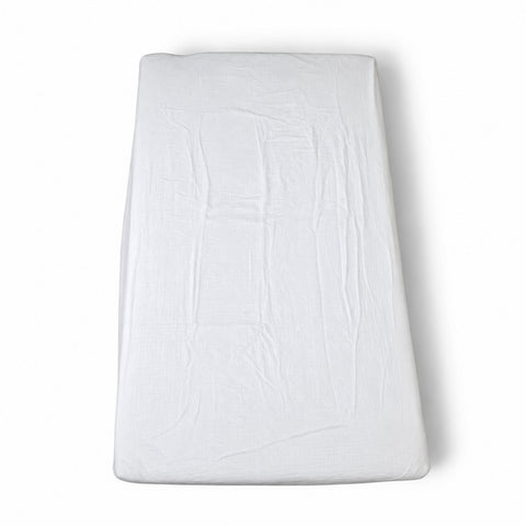 Mk Collection Muslin Fitted 50x90cm Side bed Sheets - 2pcs Fitted
